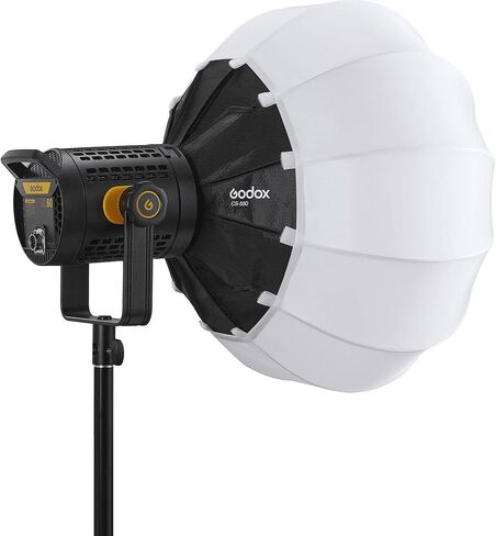 Godox Collapsible Lantern Softbox 19.7", 270° Omnidirectional Lighting, Bowens Mount Compatible with SL150 II, UL150, VL Series, Fast Setup, Durable Build, Optional Skirt Control (CS50D) in Kuwait