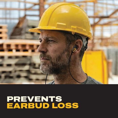 DEWALT Anti-Loss Lanyard for TWS & TWS ANC Earbuds – Durable Safety Cord for Secure Fit and Easy Access, Detachable Neck Strap Compatible with DEWALT Wireless Earbuds, Pro Accessories in Kuwait