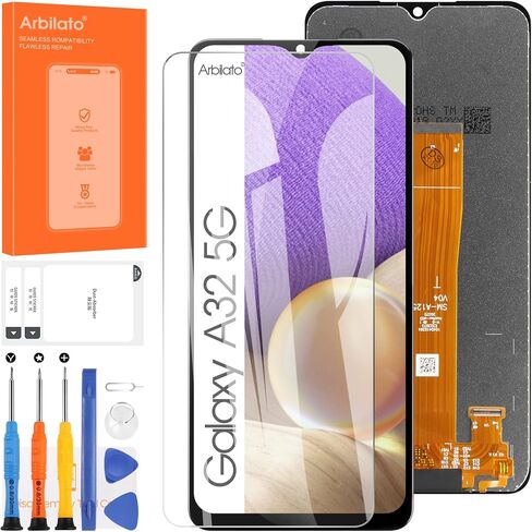 Screen for Samsung Galaxy A32 5G Screen Replacement for Samsung A326 LCD Screen SM-A326B,SM-A326U,SM-A326W Touch Display Digitizer Assembly Repair Parts（Black no Frame,Not Fit A32 4G) in Kuwait