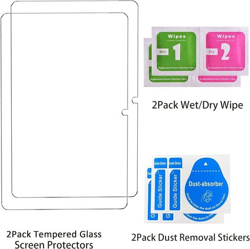 2Pack Tempered Glass Screen Protectors Compatible with TCL NXTPAPER 11 Plus, Anti Scratch, Bubble Free, 9H Hardness in Kuwait