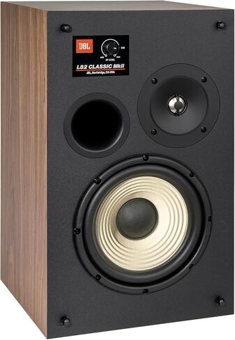 مكبرات صوت JBL L52 Classic بحجم 5.25 بوصة على رف الكتب في اتجاهين (زوج) - برتقالي in Kuwait