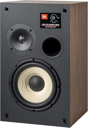 مكبرات صوت JBL L52 Classic بحجم 5.25 بوصة على رف الكتب في اتجاهين (زوج) - برتقالي in Kuwait
