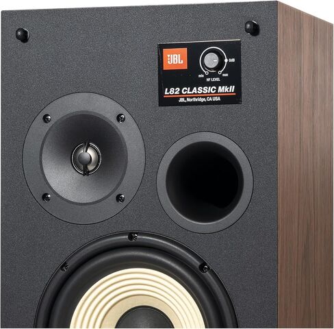 مكبرات صوت JBL L52 Classic بحجم 5.25 بوصة على رف الكتب في اتجاهين (زوج) - برتقالي in Kuwait
