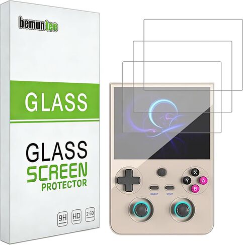 Screen Protector For Anbernic RG477V,RG 477V, [3 Pack] Tempered Glass with 9H Hardness, Anti-Scratch, Bubble-Free in Kuwait