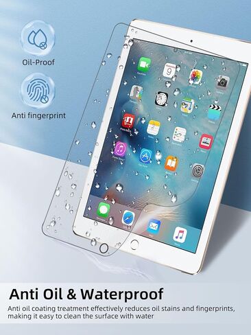 عبوتان من واقي شاشة Paperfeel لجهاز iPad 6th 5th [9.7 بوصة]، فيلم PET غير لامع لجهاز iPad Air 2/Air 1/Pro [9.7 بوصة]، مضاد للتوهج، الكتابة والرسم مثل الورق، حساس للمس in Kuwait