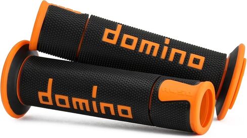 زوج دومينو من سباق Racing Road Grips Black/Orange in Kuwait