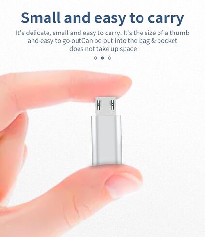 محول كابل شحن Lightning أنثى إلى Micro USB ذكر (3 عبوات) لشاحن iPhone إلى Android Jack كابل شحن مجموعة ملحقات إمداد الطاقة متوافقة مع هاتف Samsung Galaxy S7 Active in Kuwait