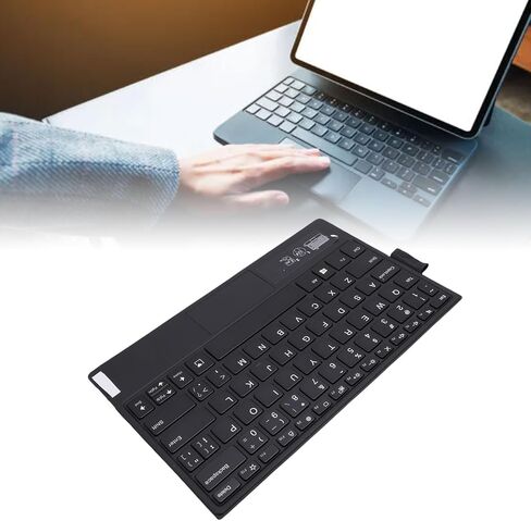 EBTOOLS Bluetooth Touchpad Keyboard, Wireless Rechargeable Slim Portable with QWERTY Layout for ThinkPad X1 Fold Tablet in Kuwait