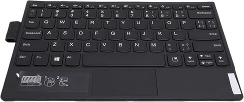 EBTOOLS Bluetooth Touchpad Keyboard, Wireless Rechargeable Slim Portable with QWERTY Layout for ThinkPad X1 Fold Tablet in Kuwait