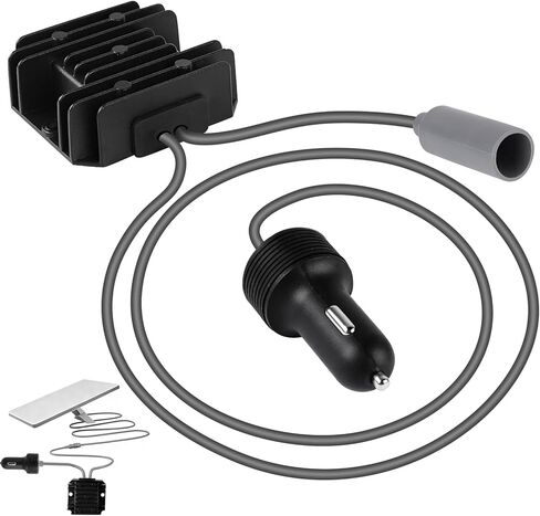 محول Starlink Mini 12V، 9-28V إلى 30V 3.5A DC مزود طاقة Starlink Mini DC مع قابس ولاعة السجائر لجهاز توجيه الأطباق الصغير Starlink، شاحنة RV Marine خارج الشبكة - خرج ثابت in Kuwait