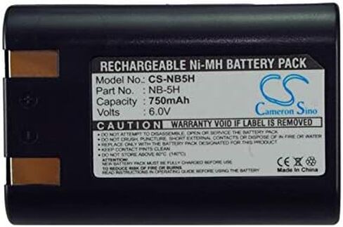 Replacement Battery for Canon PowerShot 600 PowerShot A5 Zoom PowerShot A50 PowerShot D350 PowerShot S10 PowerShot S20 in Kuwait