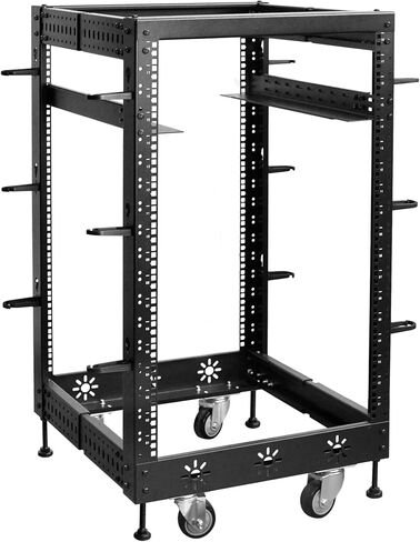 RIVECO 18U 19 "رف خادم عمق قابل للتعديل و RIVECO 2 PCS 2U رفوف رفوف عمق 14 بوصة in Kuwait