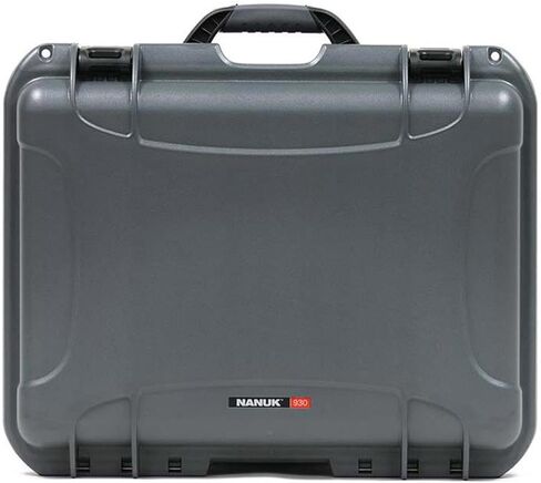 NANUK 930 Hard Case with Customizable Cubed Foam, Waterproof, Carry On | 19.8 x 16 x 7.6, Protects Camera & Valuable Gear, Remove/Trim Foam Cubes for Precision-Fit, Lockable, Made in Canada, Black in Saudi Arabia