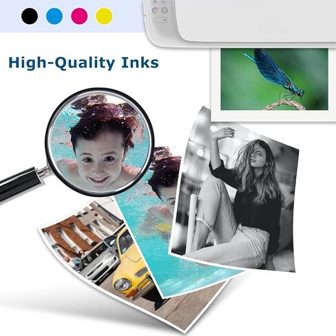 952XL Ink Cartridges Black Color Combo Pack Replacement for HP 952 XL for OfficeJet Pro 7740 952 952XL for 8210 8700 8703 8710 8715 8720 8725 8730 8740 8702 7720 8200 8216 8716 Printers KCMY 4-Pack in Kuwait