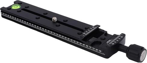 Zopsc Camera Nodal Slide Bracket Precision Panorama Macro Rail for DSLR Camera Aluminum Alloy 9.1 X 1.5 X .1in in Kuwait