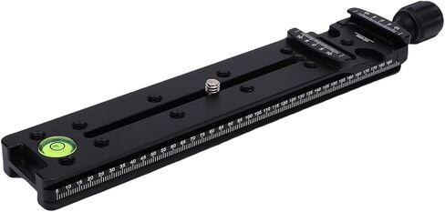 Zopsc Camera Nodal Slide Bracket Precision Panorama Macro Rail for DSLR Camera Aluminum Alloy 9.1 X 1.5 X .1in in Kuwait