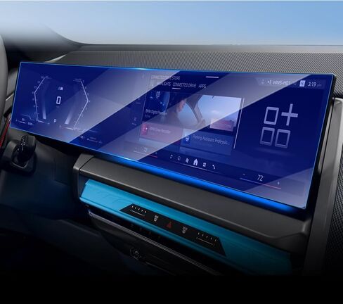 لـ 2023-2026 BMW 3/4/5/7 Series AIO واقي شاشة [14.9 بوصة Navi+12.3 بوصة Dash] شاشة كاملة من الزجاج المقسى المدمج لسلسلة BMW M3/M4/M5 2026 الملحقات الداخلية 9H [بدون وهج وبصمات الأصابع] in Kuwait