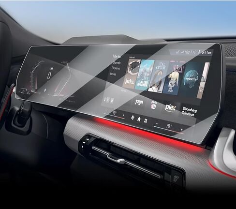 لـ 2023-2026 BMW 3/4/5/7 Series AIO واقي شاشة [14.9 بوصة Navi+12.3 بوصة Dash] شاشة كاملة من الزجاج المقسى المدمج لسلسلة BMW M3/M4/M5 2026 الملحقات الداخلية 9H [بدون وهج وبصمات الأصابع] in Kuwait