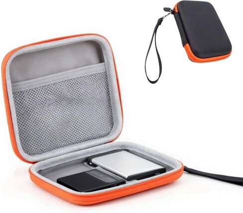 حافظة القرص الصلب VBESTLIFE لجهاز Mini Rugged، Thunderbolt USB 3.0 2.0، حقيبة تخزين محمولة مقاومة للماء ومقاومة للصدمات من مادة EVA in Kuwait