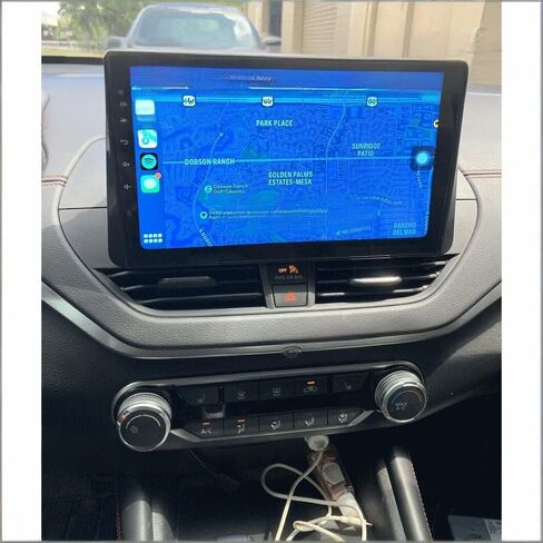 راديو ستيريو للسيارة 10 بوصات يعمل بنظام Android 13 لـ Altima VI L34 2018-2021 مع Carplay Android Auto مع نظام ملاحة GPS وبلوتوث WiFi/SWC/وصلة مرآة + كاميرا احتياطية 2+32G in Kuwait