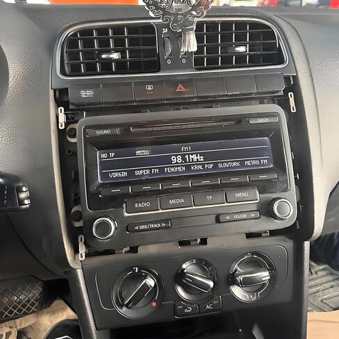ستيريو سيارة PHEZEN مقاس 9 بوصات تعمل باللمس مناسب لسيارة VW Polo 2009-2013، Android 13 راديو سيارة مزدوج Din مع Carplay وAndroid Auto in-Dash Navigation BT Mirror Link WiFi Backup Camera 2+32G in Kuwait