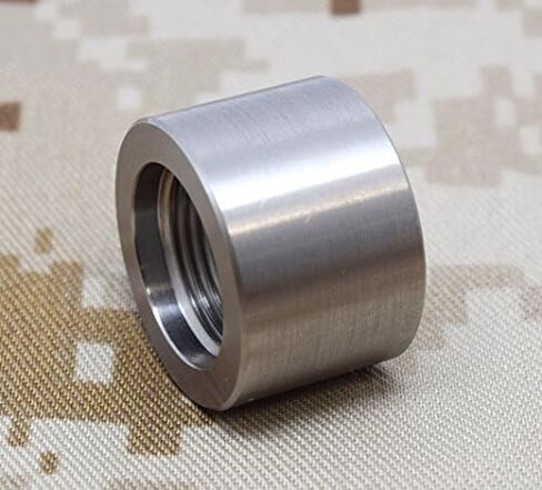 5/8 × 24 واقي خيط برميل الثور .930 ضياء. ستانلس ستيل بطول 5/8 بوصة #4162 in Kuwait