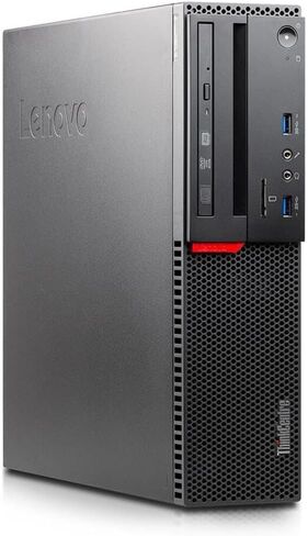 كمبيوتر سطح المكتب Lenovo ThinkCentre M700 SFF، Intel i3-6100 3.7 جيجا هرتز، ذاكرة وصول عشوائي 8 جيجا، 256 جيجا SSD، لوحة مفاتيح وماوس، واي فاي USB، Win11 Pro (متجدد) in Kuwait