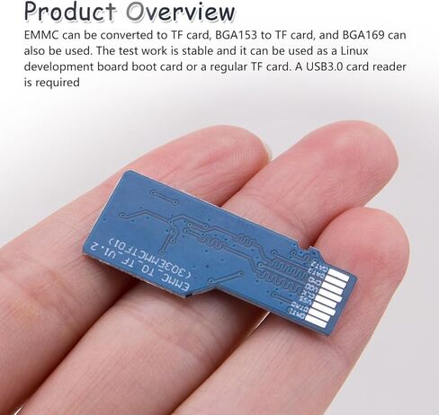 ZORZA 1Pcs High-Speed EMMC to TF Card Adapter Module 8GB Stable BGA153/169 to Micro SD Conversion for Enhanced Performance in Kuwait
