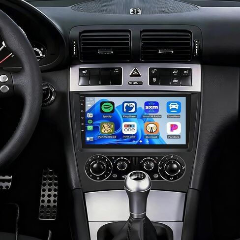2+64G Android 14 ستيريو سيارة مناسب لمرسيدس بنز C CLK CLC G-Class W203 W463 S204 A209 C209 2003-2009 راديو ترقية شاشة لمس 9 بوصة مع Carplay لاسلكي Android كاميرا احتياطية تلقائية FM in Kuwait