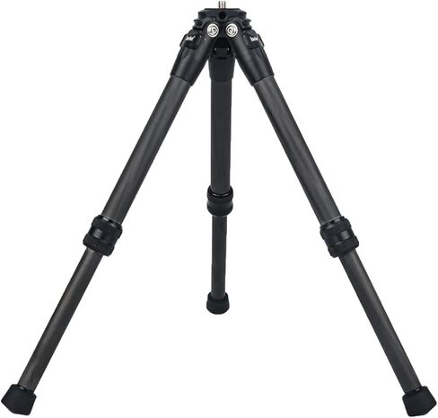 حامل ثلاثي صغير من ألياف الكربون، حامل ثلاثي صغير خفيف الوزن متوافق مع Insta360 X5 X4 X3، DSLR، كاميرا الحركة، Vimble 2، مثبت جيمبال، ميكروفون، ضوء تعبئة LED (أسود) in Kuwait