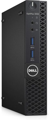 Dell OptiPlex 3050 Micro PC Computer, Windows 11 Pro Mini Desktop, Intel Core i7-7700T, 256GB SSD, 8GB RAM, Keyboard & Mouse, LAN/RJ-45 (Renewed) in Kuwait