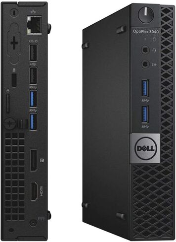 Dell OptiPlex 3050 Micro PC Computer, Windows 11 Pro Mini Desktop, Intel Core i7-7700T, 256GB SSD, 8GB RAM, Keyboard & Mouse, LAN/RJ-45 (Renewed) in Kuwait