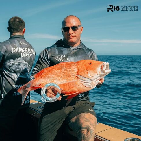 حزمة Rig Mate مربوطة مسبقًا بوزن 80 رطلاً و40 رطلاً - قطعة واحدة. منصات حلقة قطارة بوزن 80 رطلاً و40 رطلاً مع 60 أو 80 حلقة - مثالية لصيد الأسماك في المياه المالحة والمياه العذبة in Kuwait