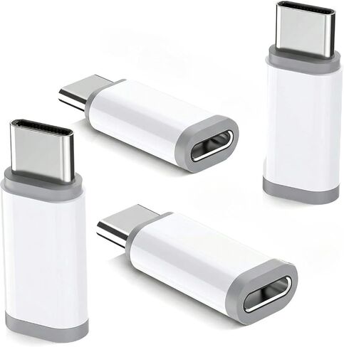 محول USB C إلى Lightning مكون من قطعتين، محول شحن ونقل بيانات سريع، موصل من النوع C إلى Lightning للهواتف والأجهزة in Kuwait