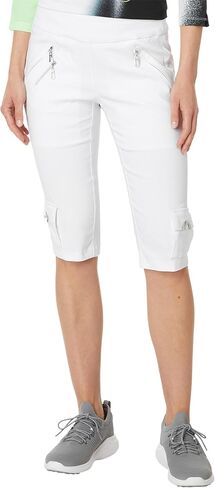 Jamie Sadock Womens 24.5" Skinnylicious Knee Capris Jet Black 10 30.5 in Saudi Arabia