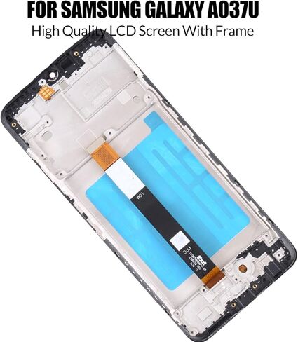 بديل لشاشة LCD Samsung Galaxy A03s A037U مع إطار لهاتف Samsung SM-A037U A037U1 مجموعة محول رقمي لشاشة تعمل باللمس شاشة LCD مع طقم إصلاح (ليس لـ A037A A037W A037G وA03) الإصدار الأمريكي in Kuwait