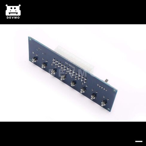 DEVMO XH-M229 جهاز الكمبيوتر المكتبي، هيكل الكمبيوتر، مصدر الطاقة ATX، لوحة نقل الطاقة، وحدة اختبار مصدر الطاقة، وحدة طرفية لإخراج الطاقة عالية الكفاءة، لمبة الأشعة تحت الحمراء in Kuwait