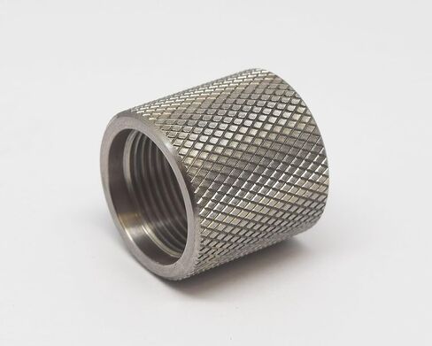 5/8″ x 24 Barrel Thread Protector .750″ Long .820" Diameter Stainless Steel #4067 in Kuwait