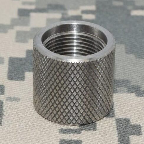 5/8″ x 24 Barrel Thread Protector .750″ Long .820" Diameter Stainless Steel #4067 in Kuwait