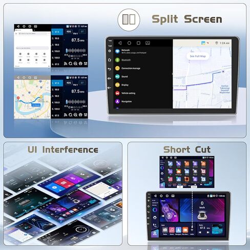 [DSP & 32EQ] 4+64G Android 15 Radio for Kia Optima K5 2014 2015, 9 inch 1280 * 720 Touch Screen for Optima Car Stereo with Carplay/Android Auto/5G WiFi/GPS/Bluetooth 5.0/SWC in Kuwait