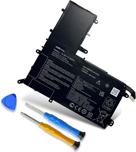 استبدال بطارية الكمبيوتر المحمول B41N1827 لجهاز Asus ZenBook Flip 15 UX562 UX562IA UX562FA UX562FD UX562IQ UX562UG Legion Q526FAC Q526FA Q507IQ Legion UM562IA UX562FA-AC025R Series Notebook 15.36V 56Wh in Kuwait