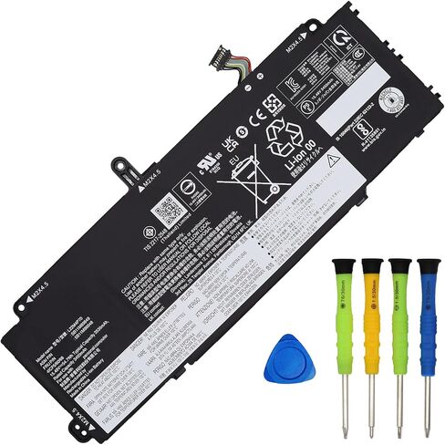 استبدال بطارية L22B4P70 L22M4P70 لجهاز Lenovo ThinkPad X13 Gen 4 ThinkPad X13 Yoga Gen 4 ThinkPad X13 Gen 5 ThinkPad X13 2-in-1 Gen 5 Series بطارية كمبيوتر محمول L22C4P70 L22M3P76 54.7Wh in Kuwait