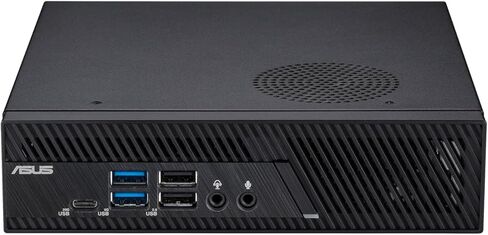 ASUS PB63 Full System Mini PC with Intel Core i3-14100 Desktop Processor, 8GB DDR5-4800 MHz RAM, 256GB PCIe G4x4 NVME SSD, Wi-Fi 6 & Bluetooth 5.2, USB-C, VESA Mount, Keyboard and Mouse Included in Kuwait