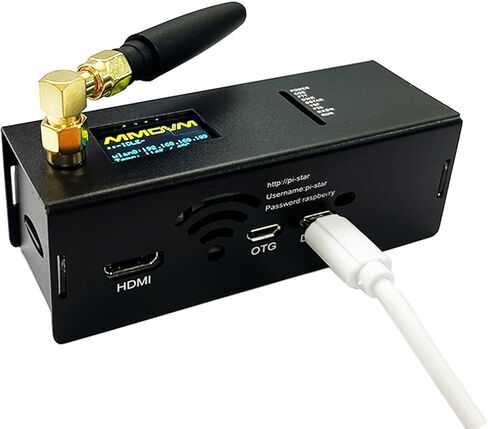 ترقية MMDVM Hotspot 4.2 مودم صوتي رقمي واي فاي وإيثرنت WLAN منفذ DMR D-Star YSF Raspbery Pi Zero 2W شاشة ملونة Pi-Star WPSD محملة مسبقًا 2 بطاقة TF in Kuwait