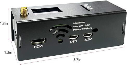 ترقية MMDVM Hotspot 4.2 مودم صوتي رقمي واي فاي وإيثرنت WLAN منفذ DMR D-Star YSF Raspbery Pi Zero 2W شاشة ملونة Pi-Star WPSD محملة مسبقًا 2 بطاقة TF in Kuwait