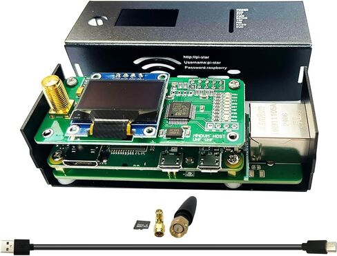 ترقية MMDVM Hotspot 4.2 مودم صوتي رقمي واي فاي وإيثرنت WLAN منفذ DMR D-Star YSF Raspbery Pi Zero 2W شاشة ملونة Pi-Star WPSD محملة مسبقًا 2 بطاقة TF in Kuwait