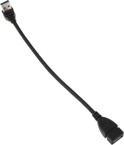 USB Extension Cable with Upward Right Angle Adapter Shielded High-Speed Data Sync Cable for Laptop Computer Accessories Space-Saving Compact Design in Kuwait