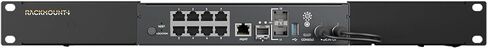 Rackmount.IT RM-CP-T7 Rack Mount Kit for Check Point 1575, 1575W, 1595, 1595W, 2530, 2530W, 2550, 2550W, 2560, 2560W, 2570, 2570W, and 3920 Firewalls - 1U, Front Ports, Jet Black Steel (RM-CP-T7) in Kuwait