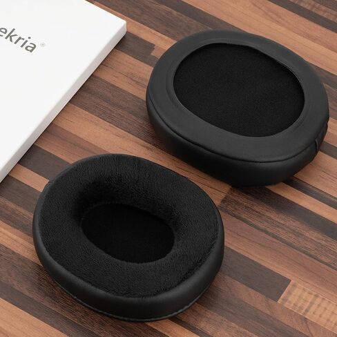 وسائد أذن بديلة من الجلد البروتيني والقطيفة من Geekria لسماعات SteelSeries Arctis 1/3/ 5/7/ 7+/ 7P/ 7P+/ 7X/ 7X+/ 9/ 9X/ Pro/Prime (أسود) in Kuwait
