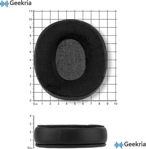 وسائد أذن بديلة من الجلد البروتيني والقطيفة من Geekria لسماعات SteelSeries Arctis 1/3/ 5/7/ 7+/ 7P/ 7P+/ 7X/ 7X+/ 9/ 9X/ Pro/Prime (أسود) in Kuwait
